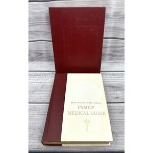 BETTER HOMES & GARDENS FAMILY MEDICAL GUIDE HARDCOVER WITH PROTECTIVE CASE 1966